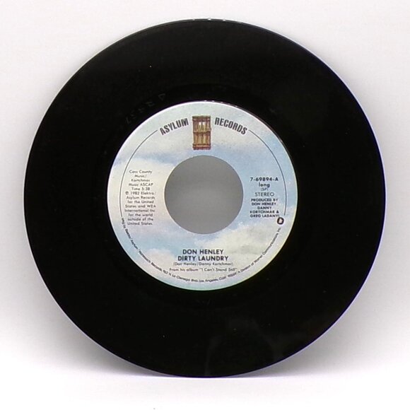 Dirty Laundry/Lilah by Don Henly 45 - Picture 3 of 6